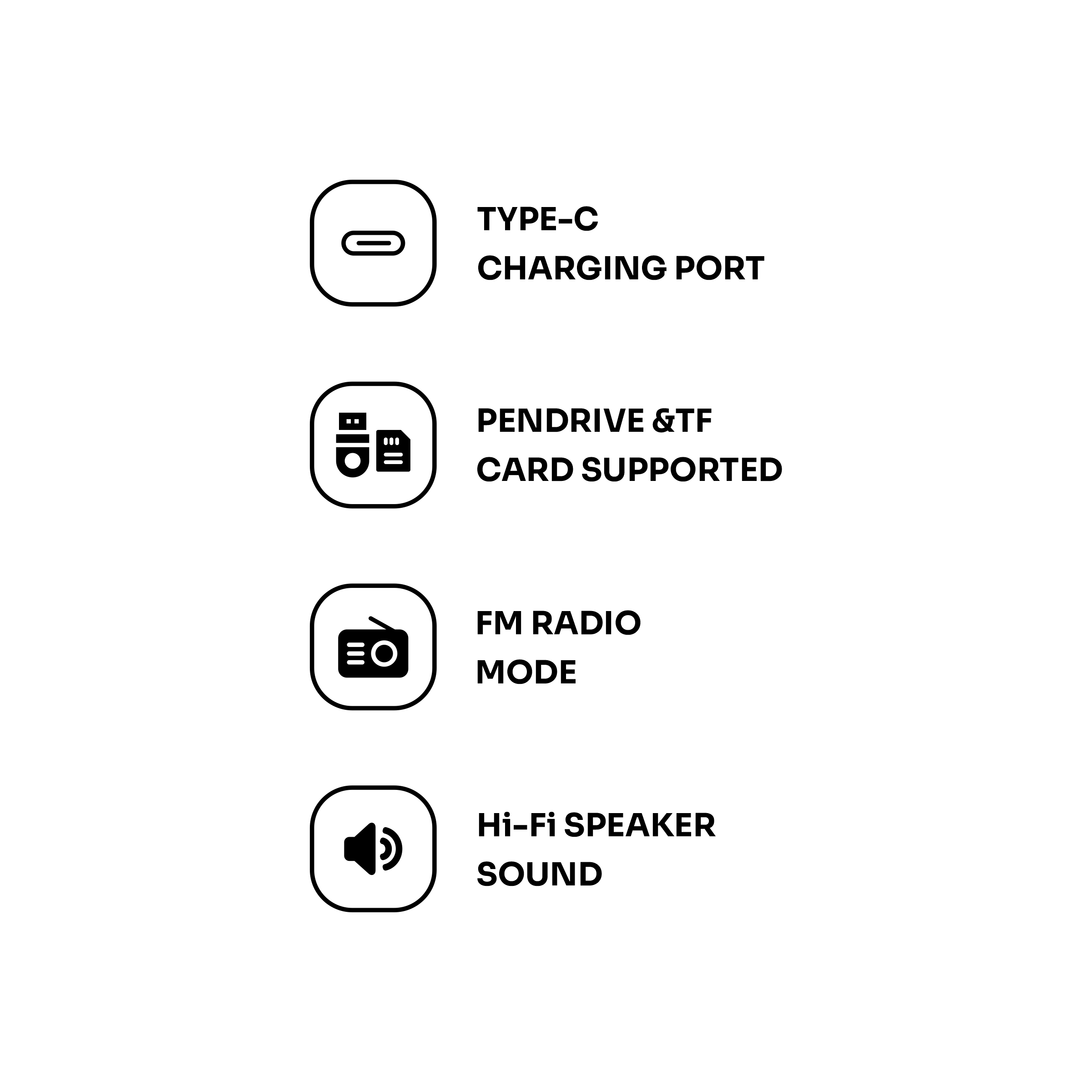 M&I 009 (Groove X Series) Wireless Bluetooth Speaker