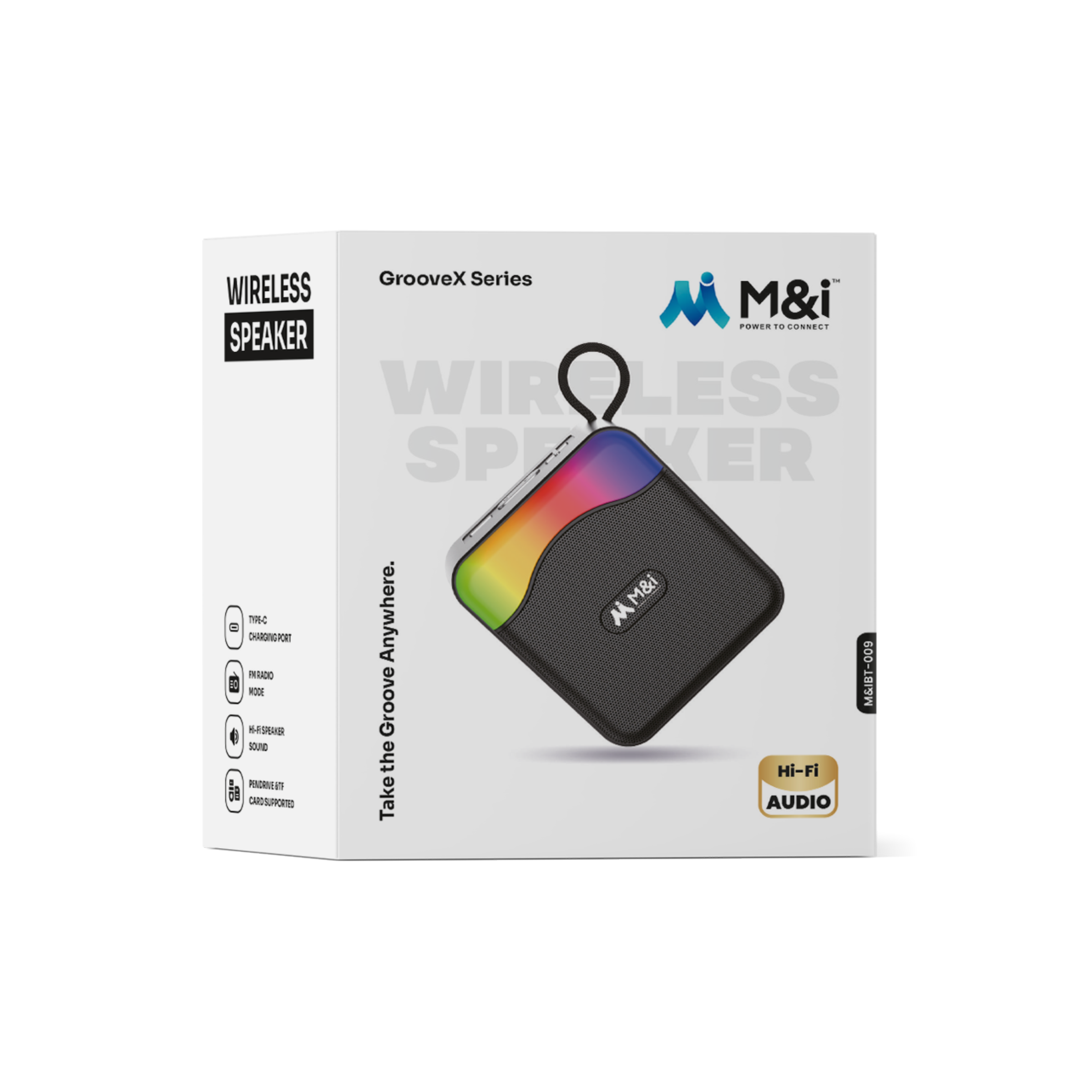 M&I 009 (Groove X Series) Wireless Bluetooth Speaker