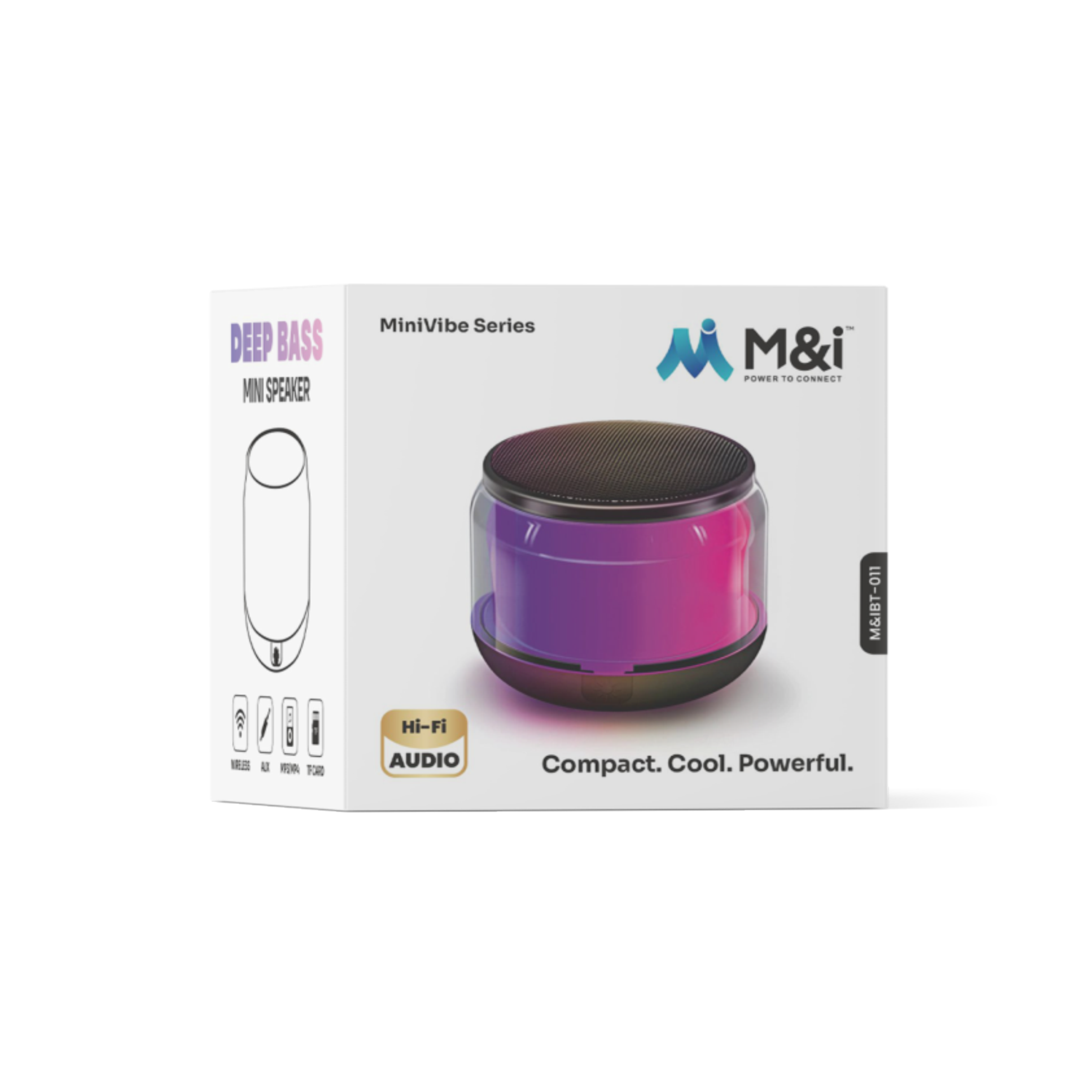 M&I 011 (Minivibe Series) Mini Wireless Speaker