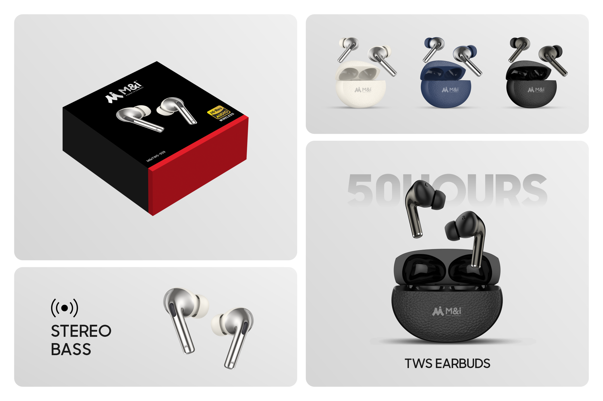 M&I 939 ( Pro 3 Series) TWS Earbuds