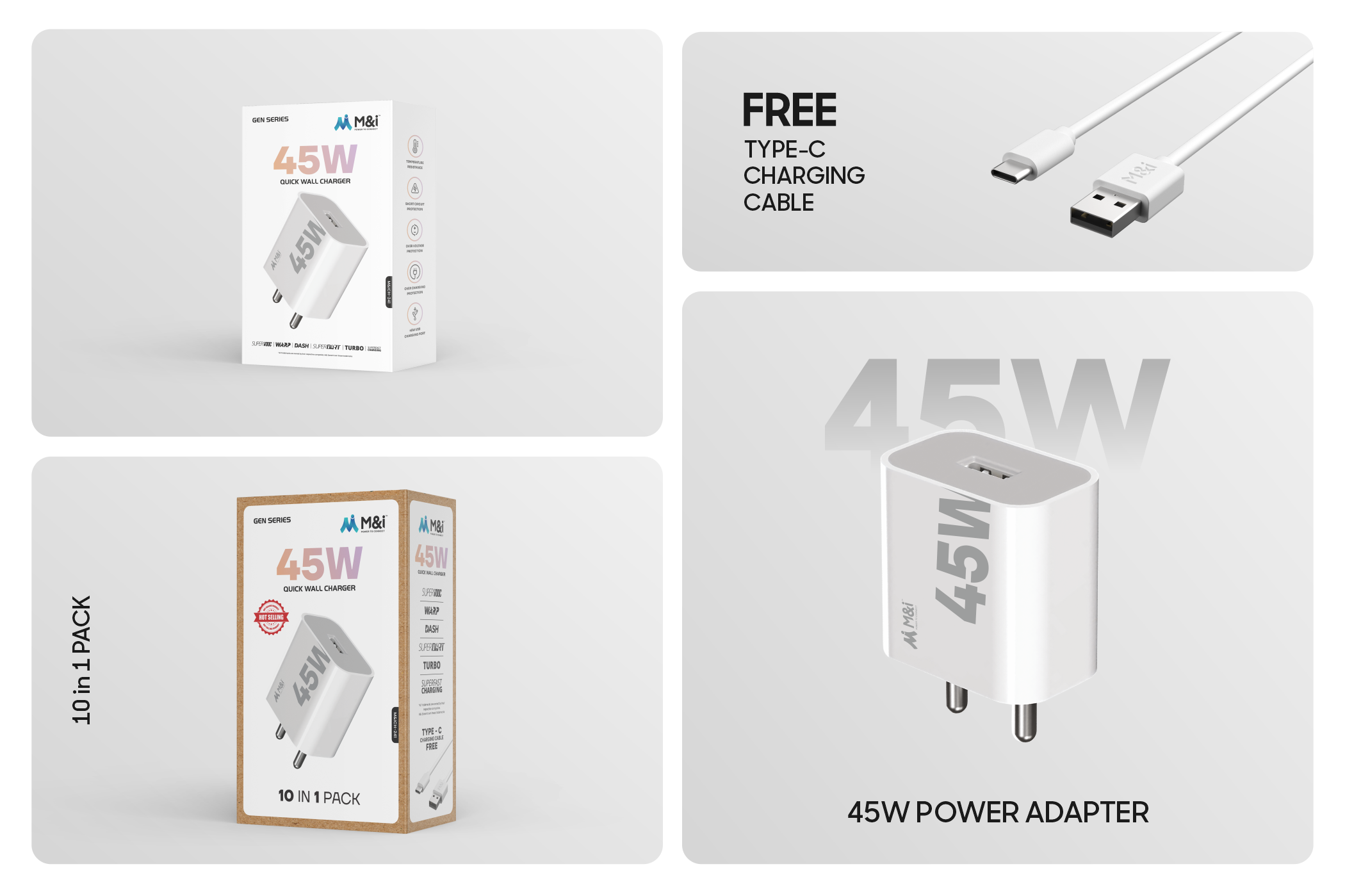 M&I 241 (Gen Series) Type-C Charging Cable
