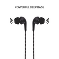 M&I 821 (Nanobass Series) 3.5mm Aux Jack Powerful Deep Bass Earphones