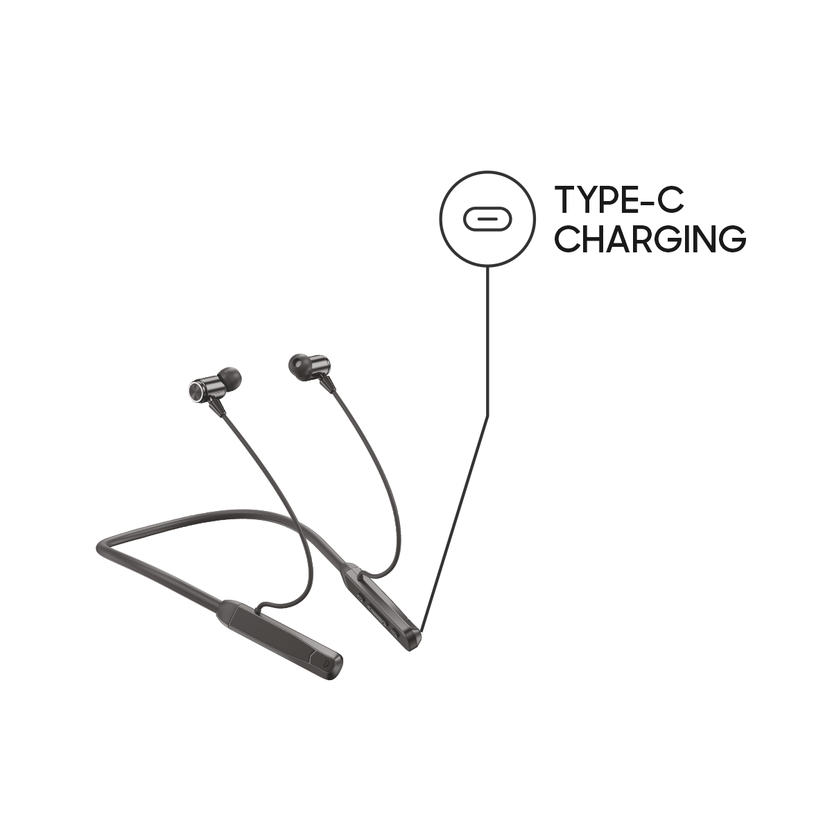 M&I Toofan Series (629) ENC Neckband
