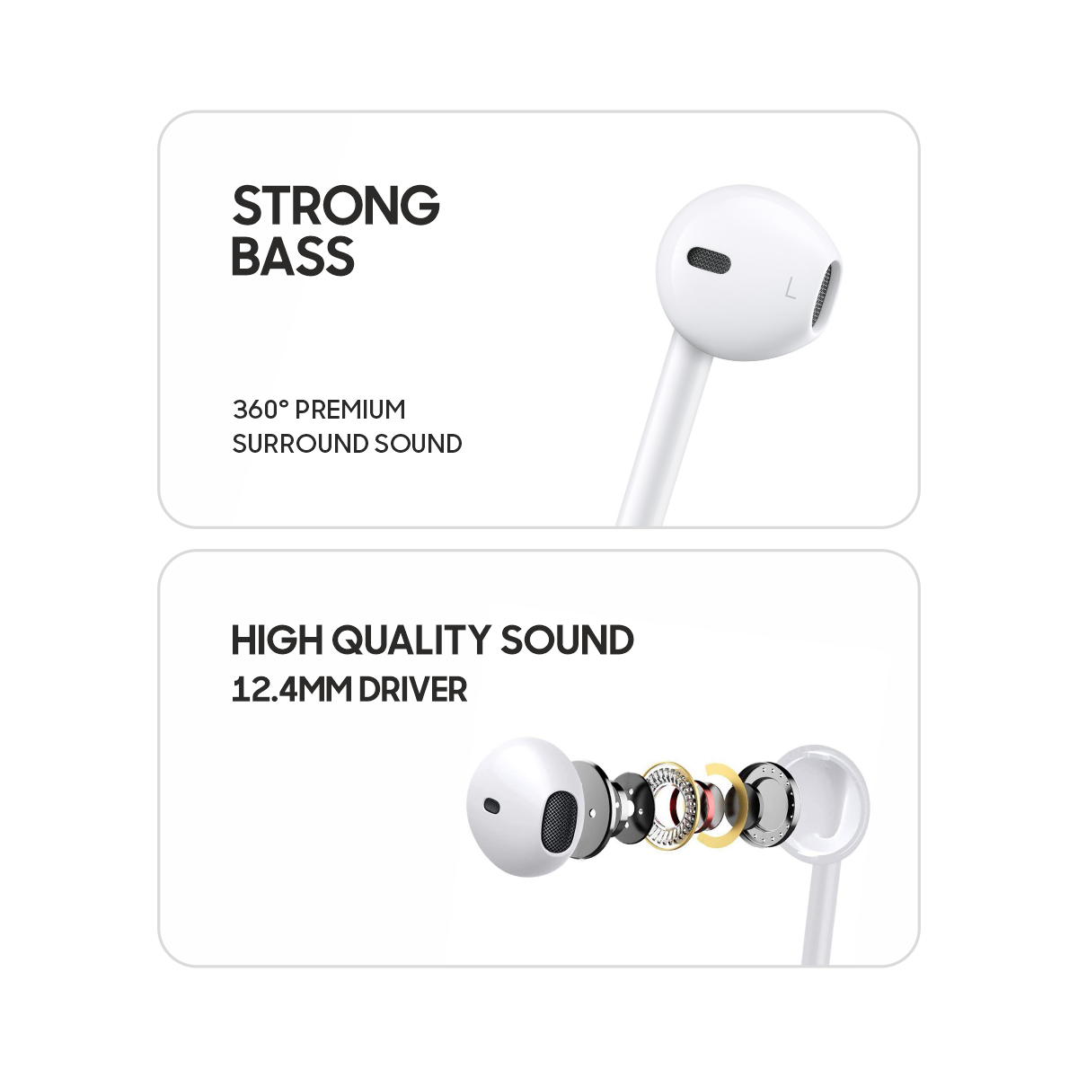 M&I MSIEP-818 (Ear Pro Series) USB-C Wired Earphones