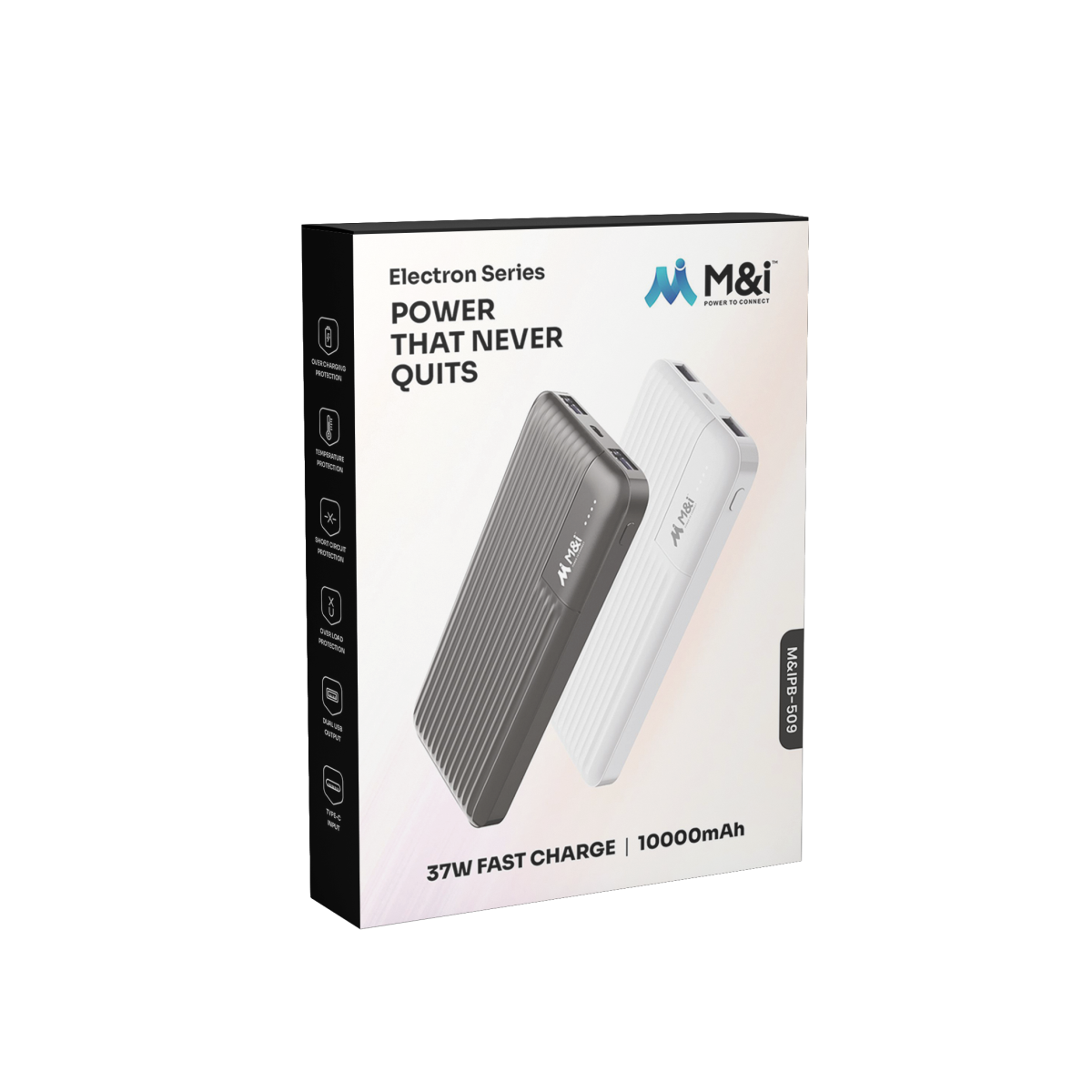 M&I Electron Series (509) 37W Fast Charging Powerbank