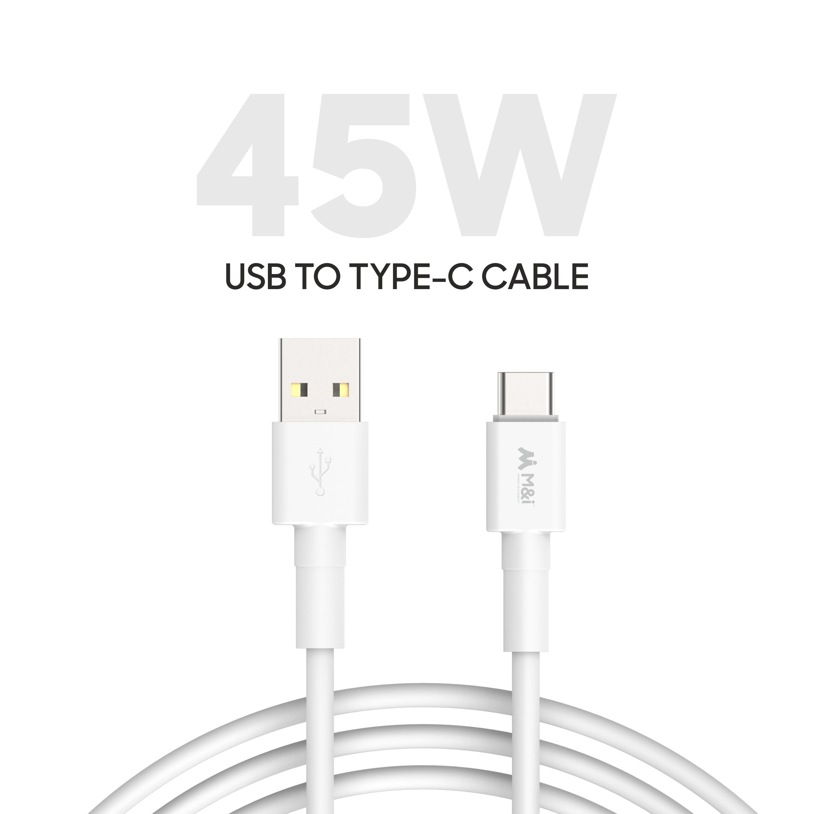 M&I 1049 TC (Silver Series) USB To Type-C Cable
