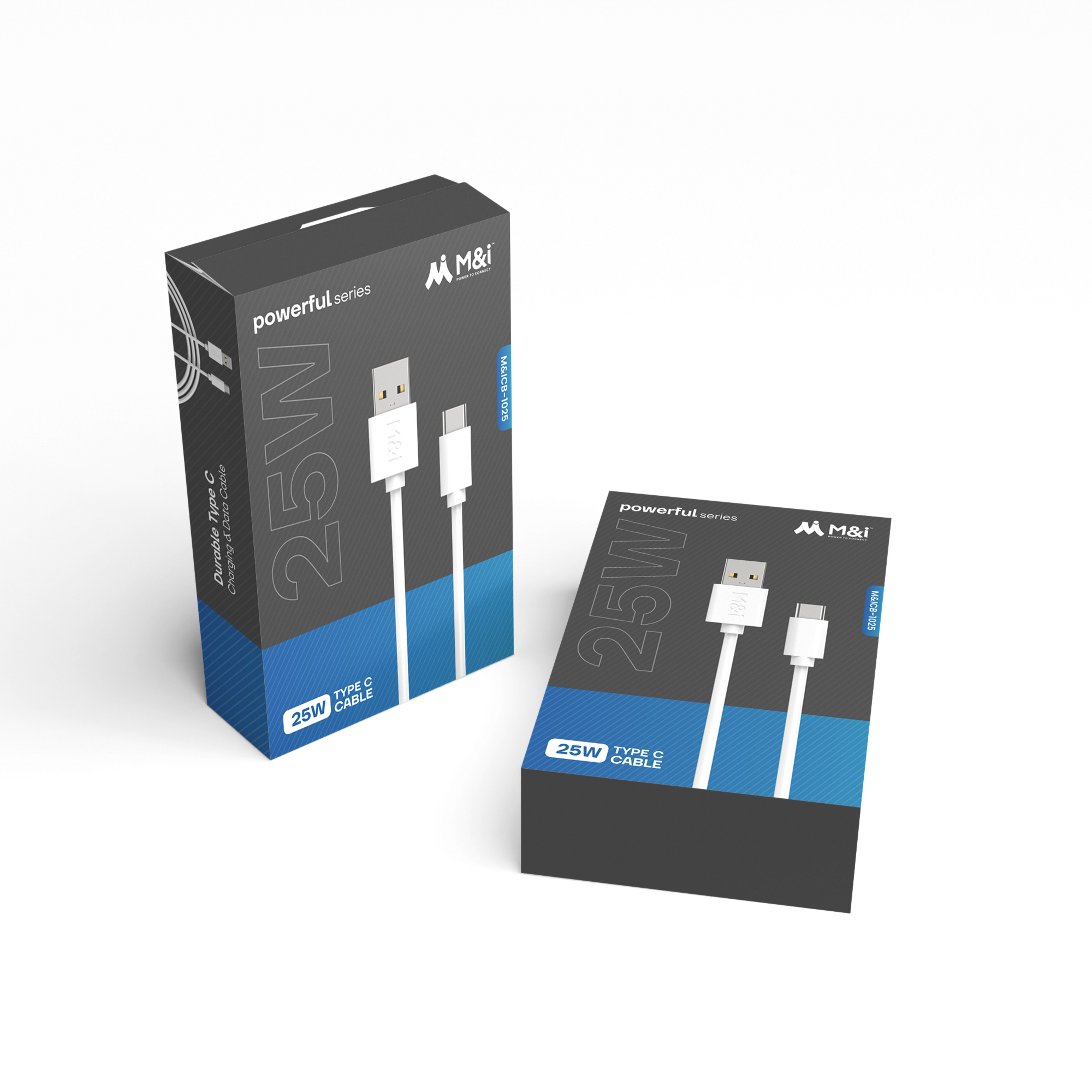 M&I 1025 (Powerfull Series) USB To Type-C Cable