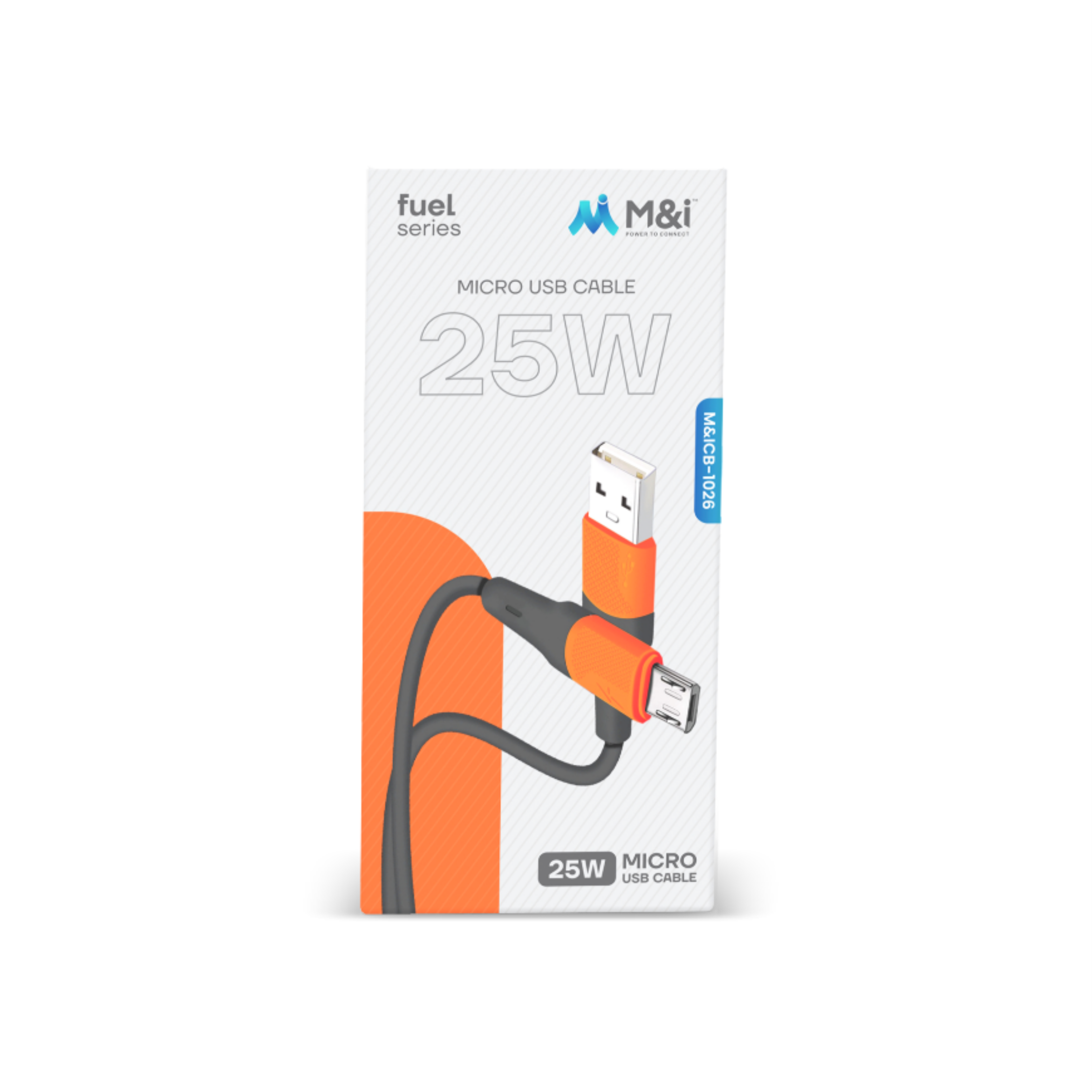 M&I 1026 V8 (Fuel Series ) USB To Micro USB Cable