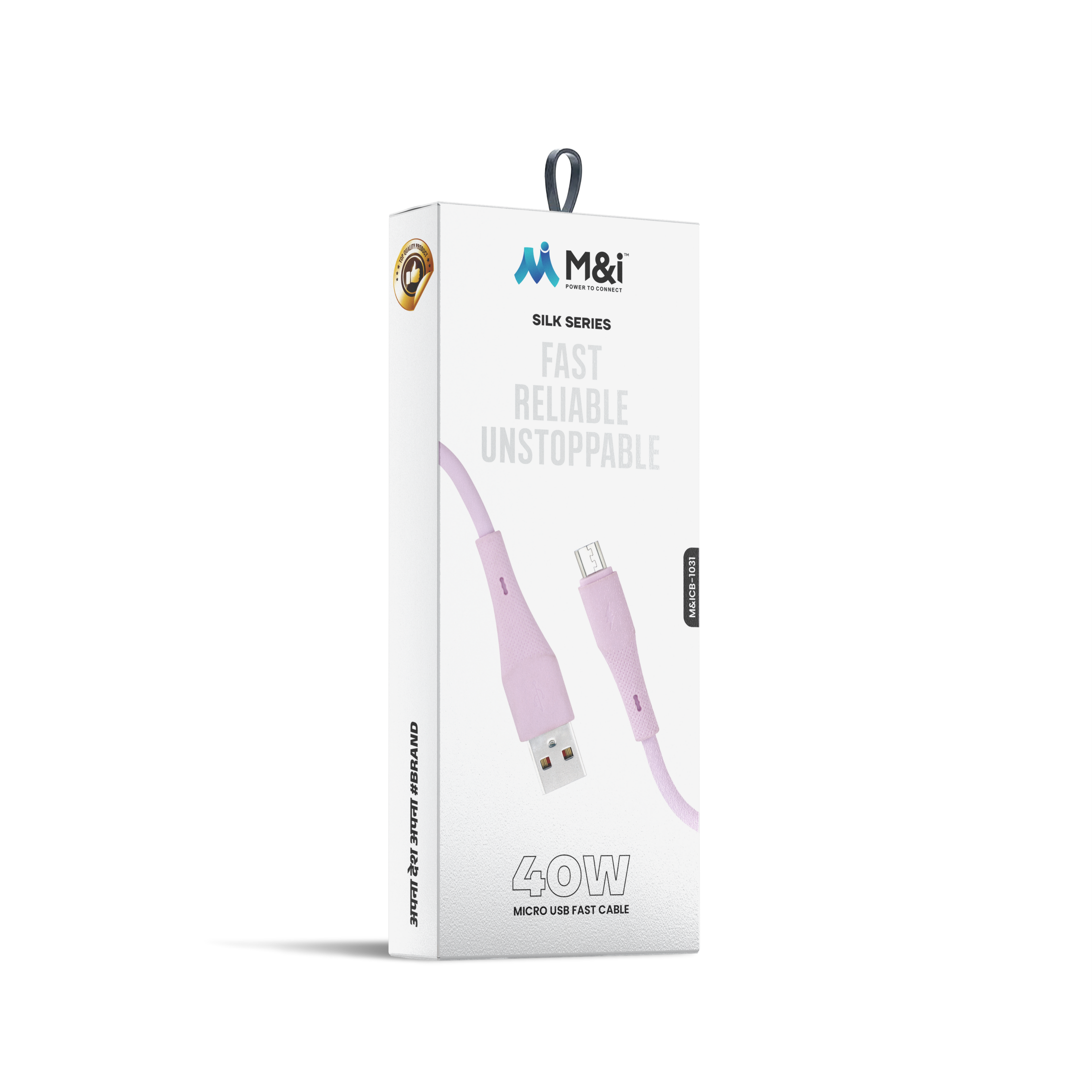M&I 1031 V8 (Silk Series) USB To Micro USB Cable