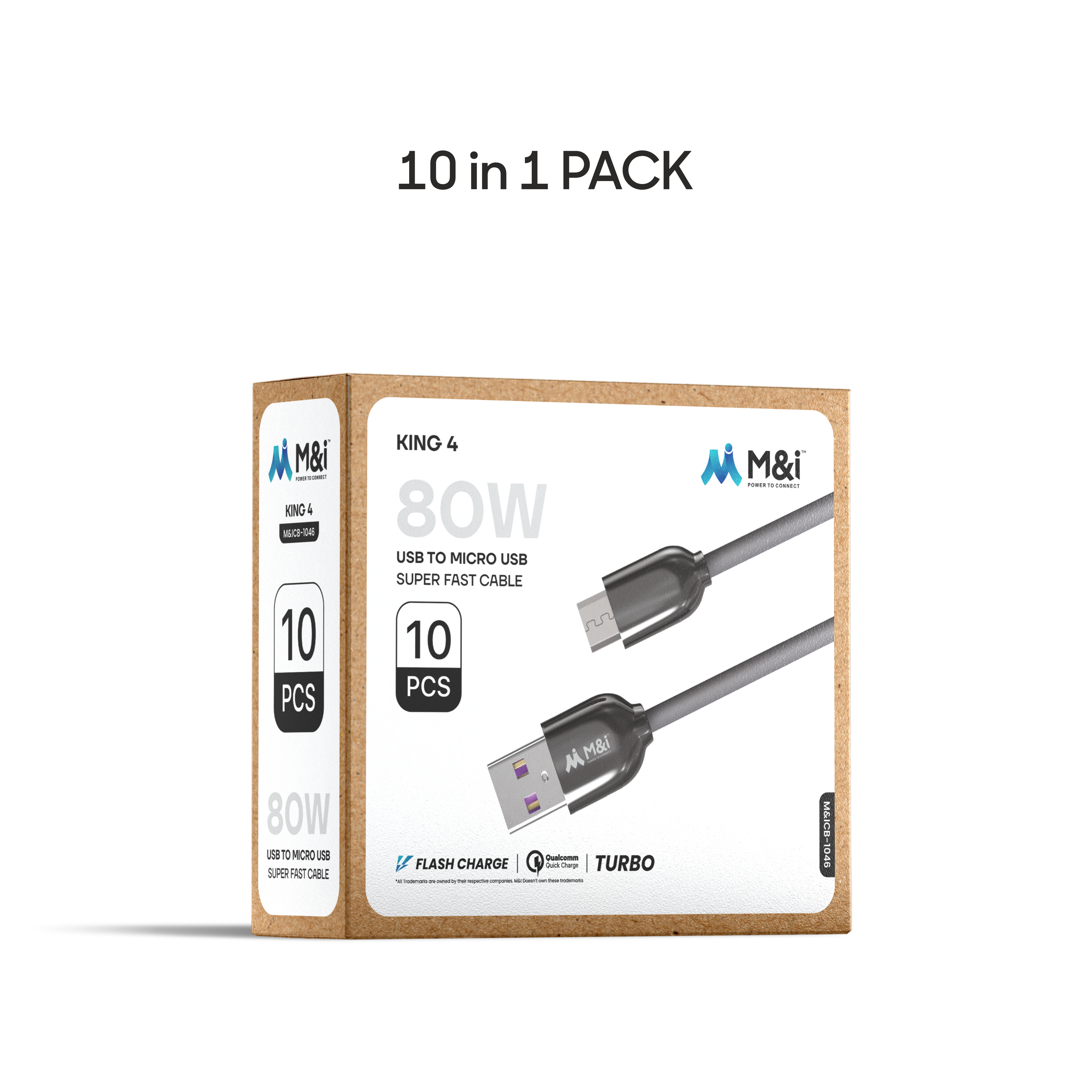 M&I 1046 V8 (King 4) Cable 1M