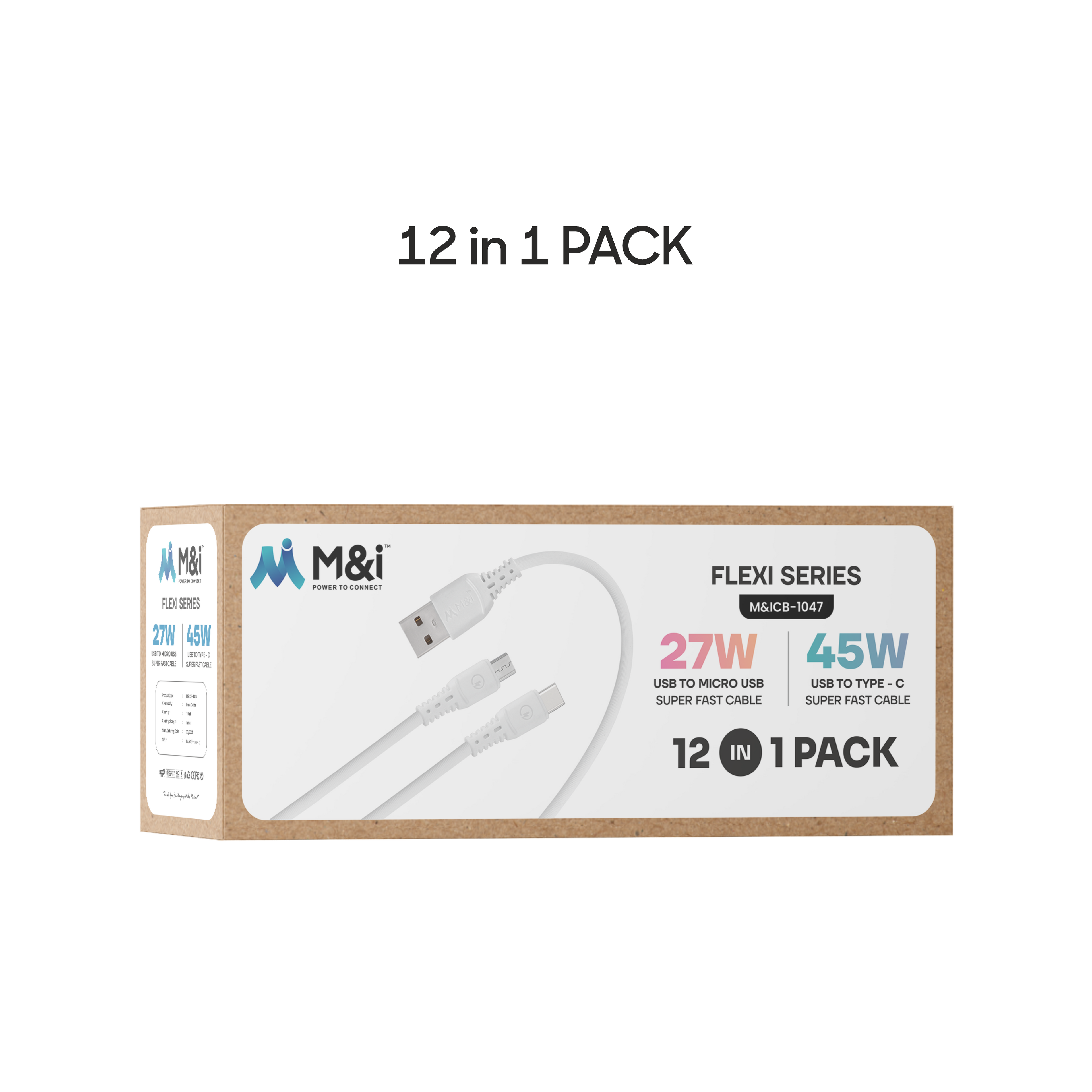 M&I 1047 TC (Flexi Series) USB To Type-C Cable