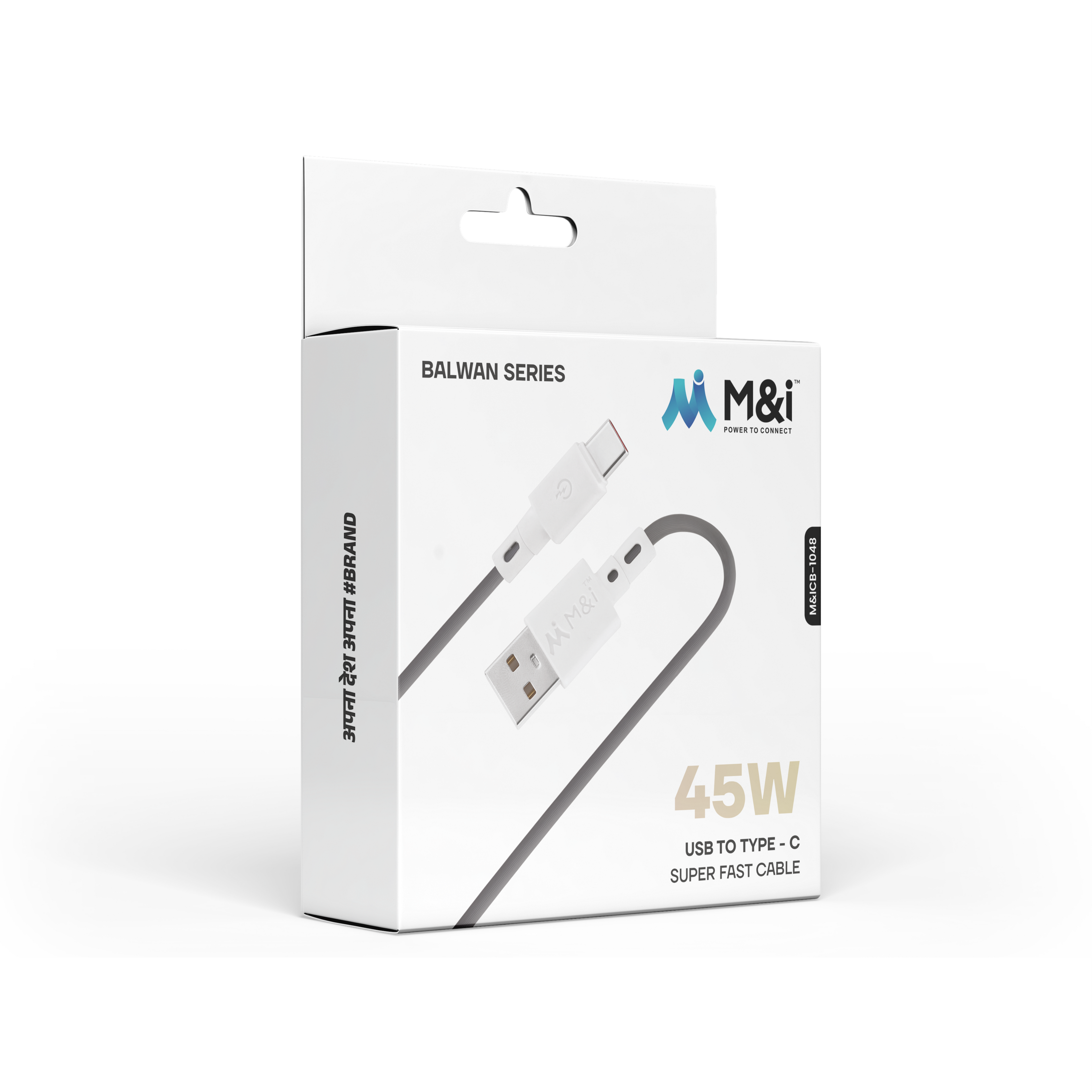 M&I 1048 TC (Balwan Series) USB To Type-C Cable