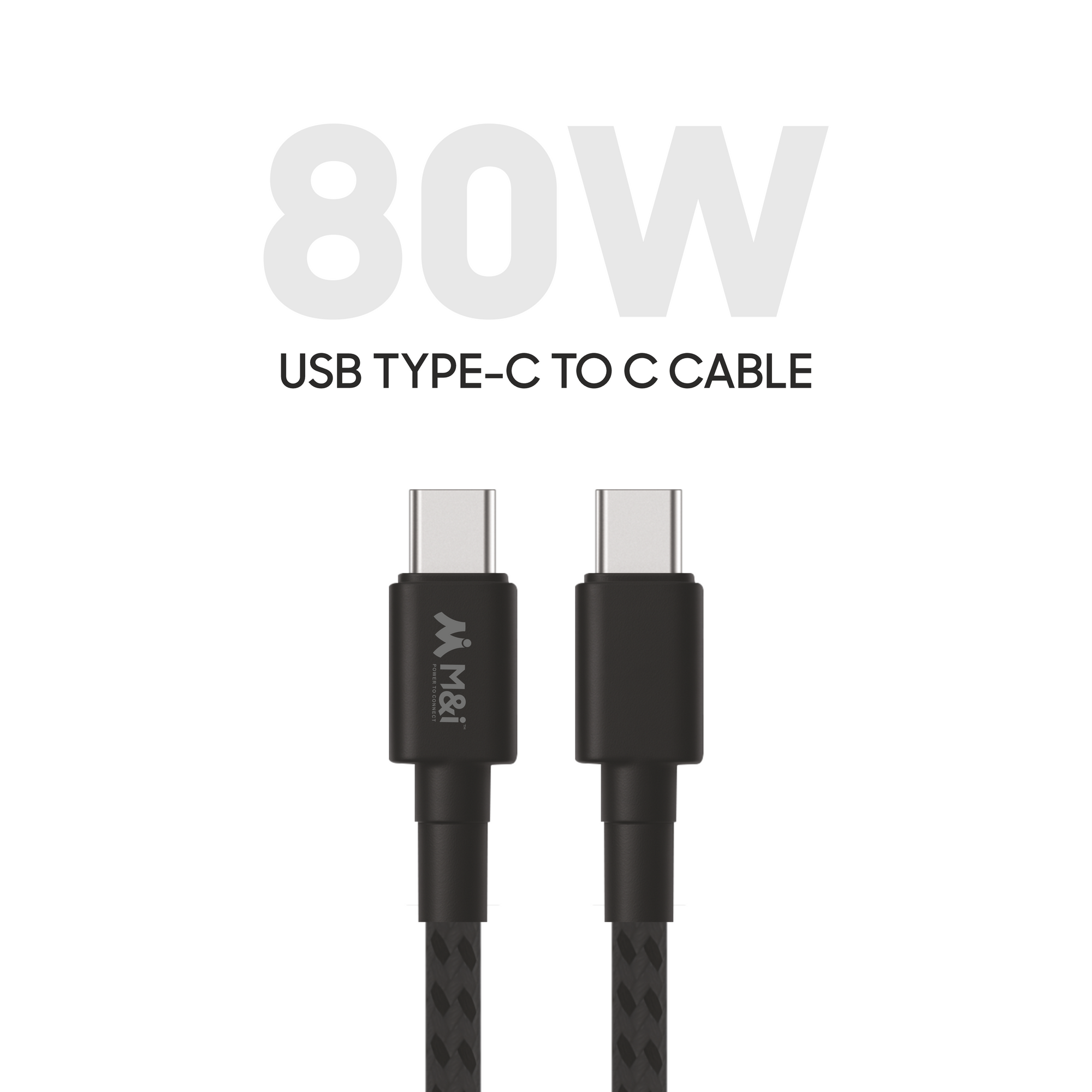 M&I 1050 TC (Vibrant Series) USB Type C To C Cable