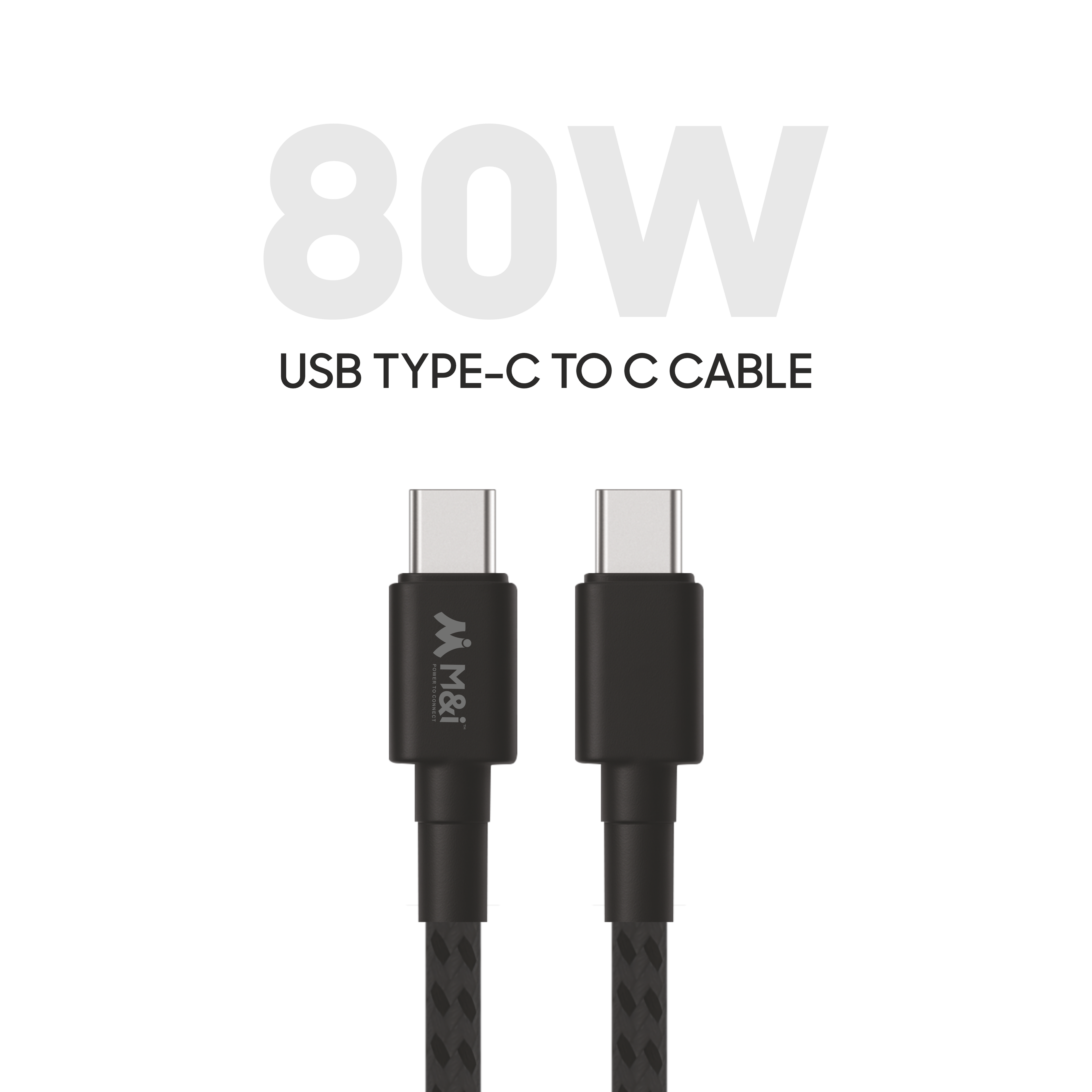 M&I 1050 TC (Vibrant Series) USB Type C To C Cable