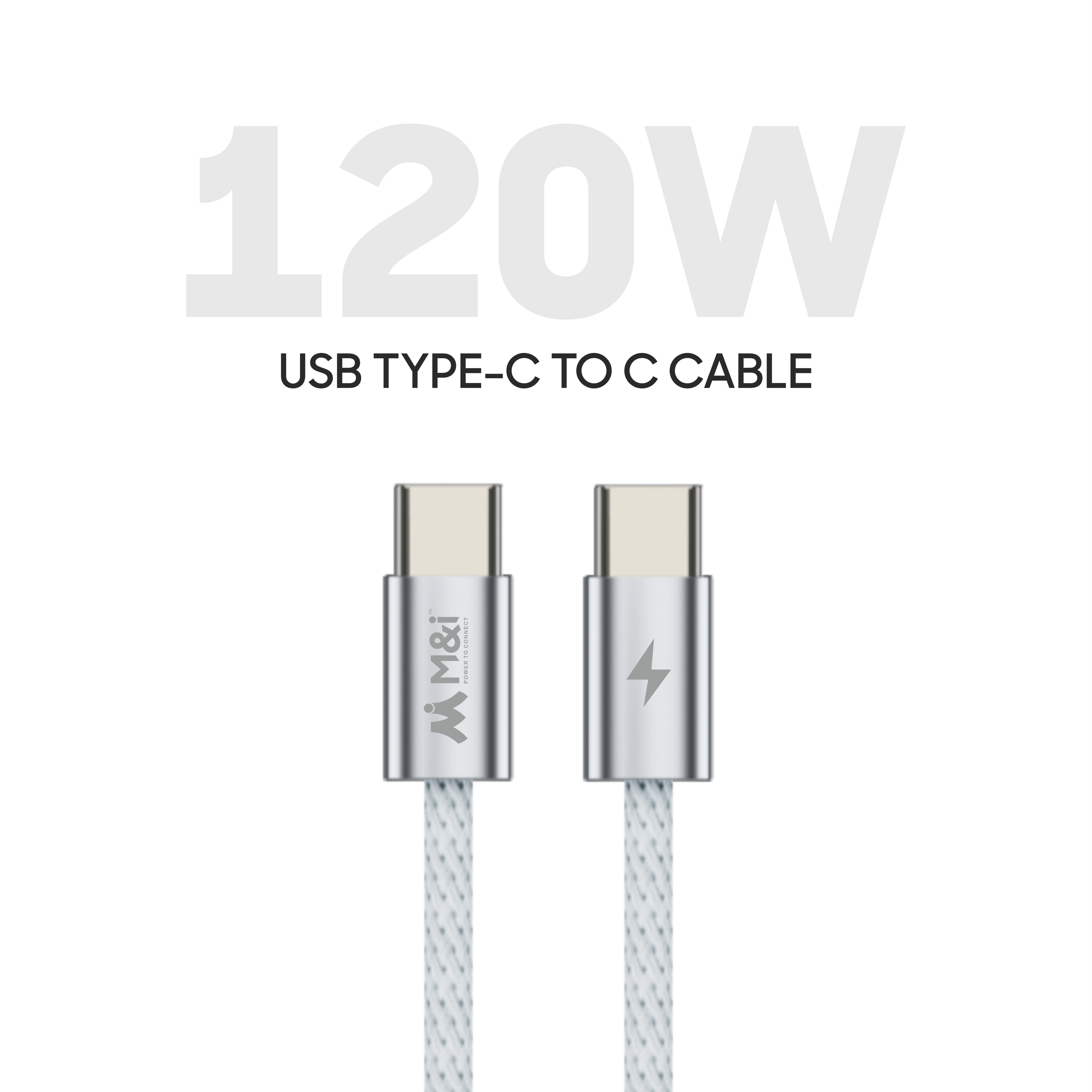 M&I 1051 TC (Spark Series) USB Type C To C Cable