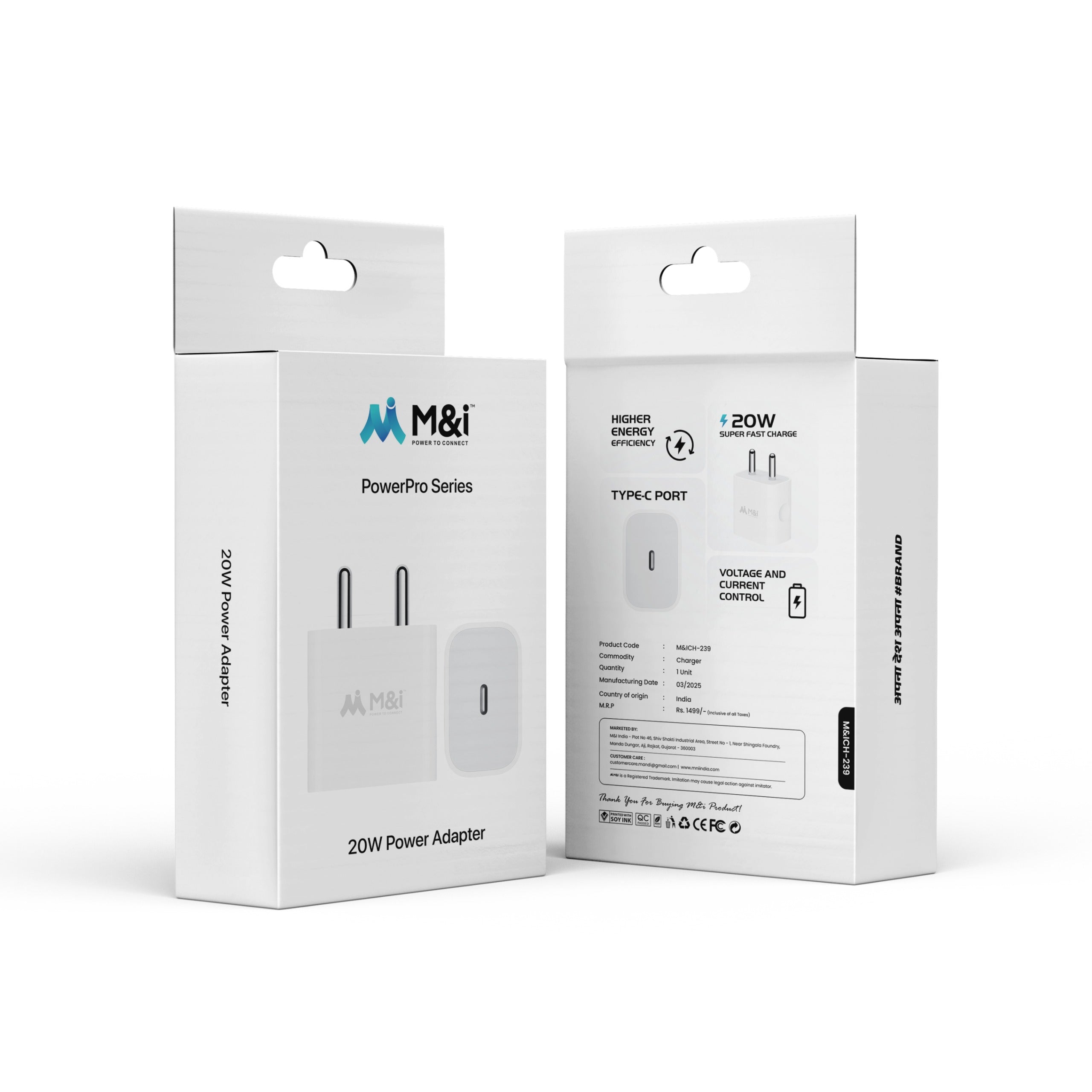 M&I CH__ 239 20W Super Fast Charger